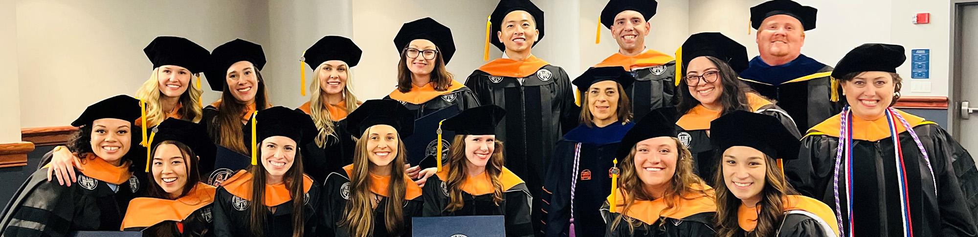 Nursing doctoral graduates banner