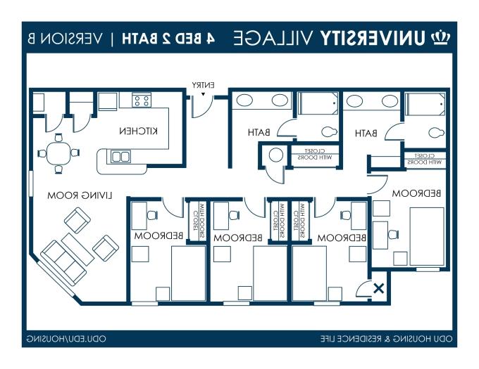 University Village Floor Plans