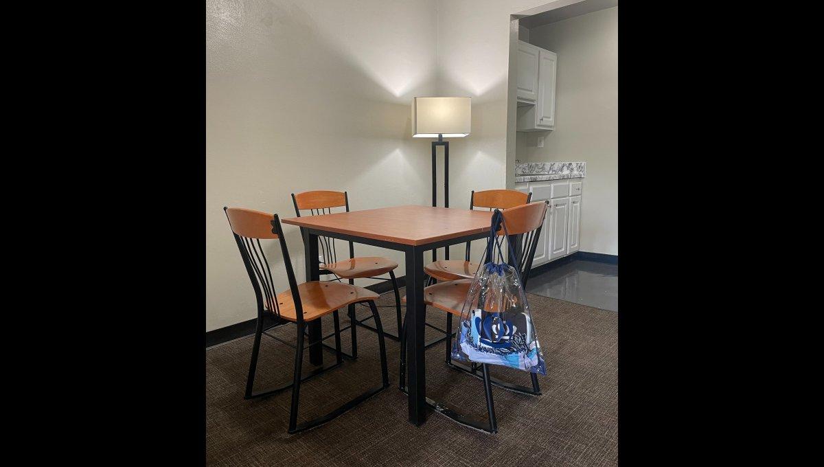 Dining room in ODU dorm