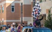 Alpha Kappa Lambda at the Homecoming parade