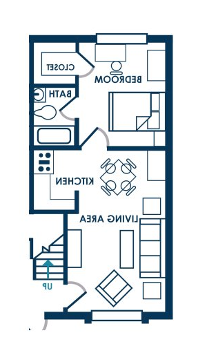 Graduate Housing Floor Plan