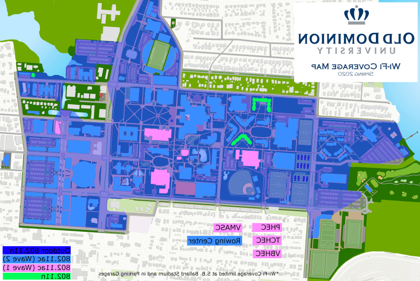 Wireless Network Coverage Map