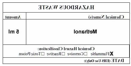 Hazardous Waste Label
